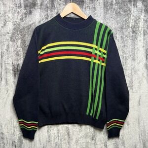 John Deere Sweater Size Large The Beautiful Bodyguards Blue Stripes Vintage